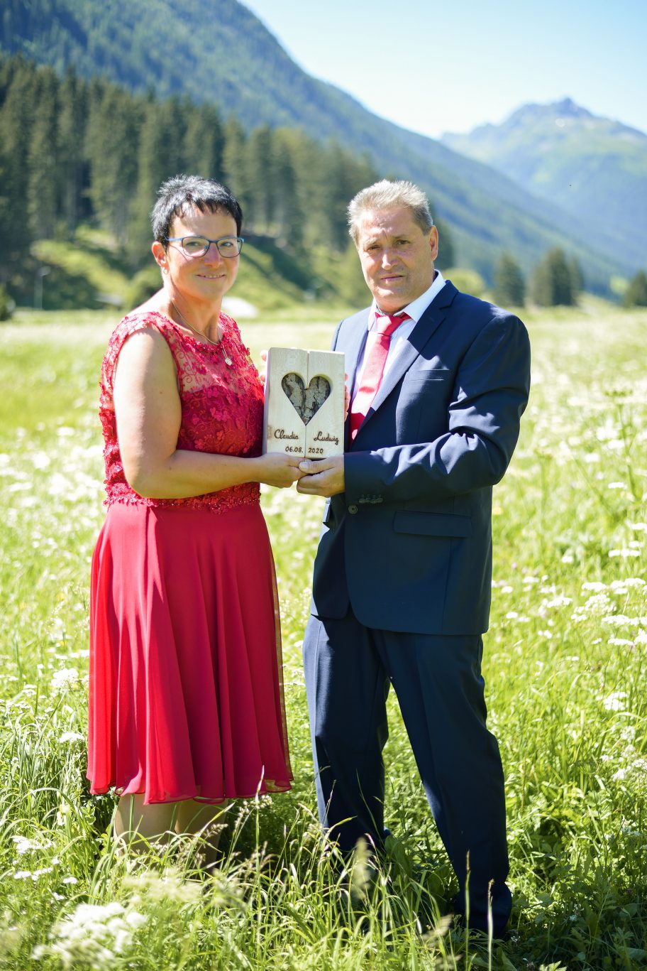 Standesamtliche Hochzeit Claudia und Ludwig Kappl / Ischgl 2020