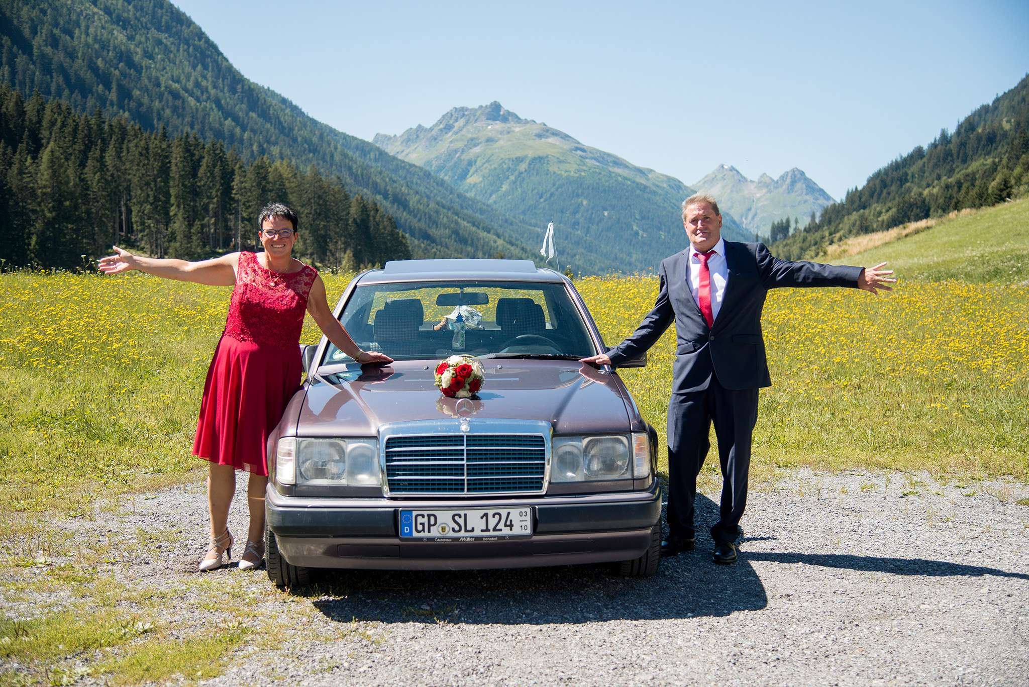Standesamtliche Hochzeit Claudia und Ludwig Kappl / Ischgl 2020