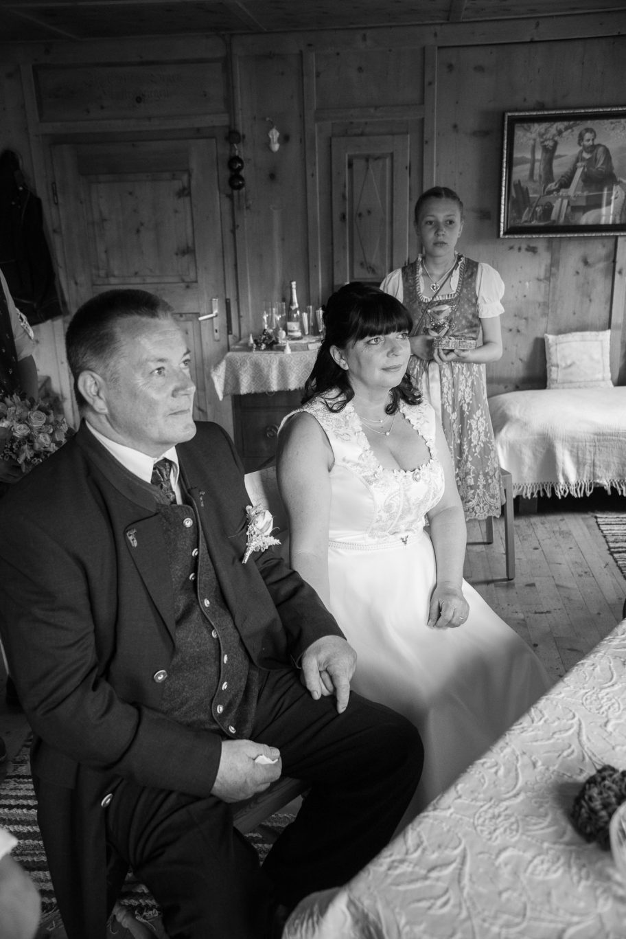 Standesamtliche Hochzeit in Fiss mit Janet und Uwe, Juli 2021