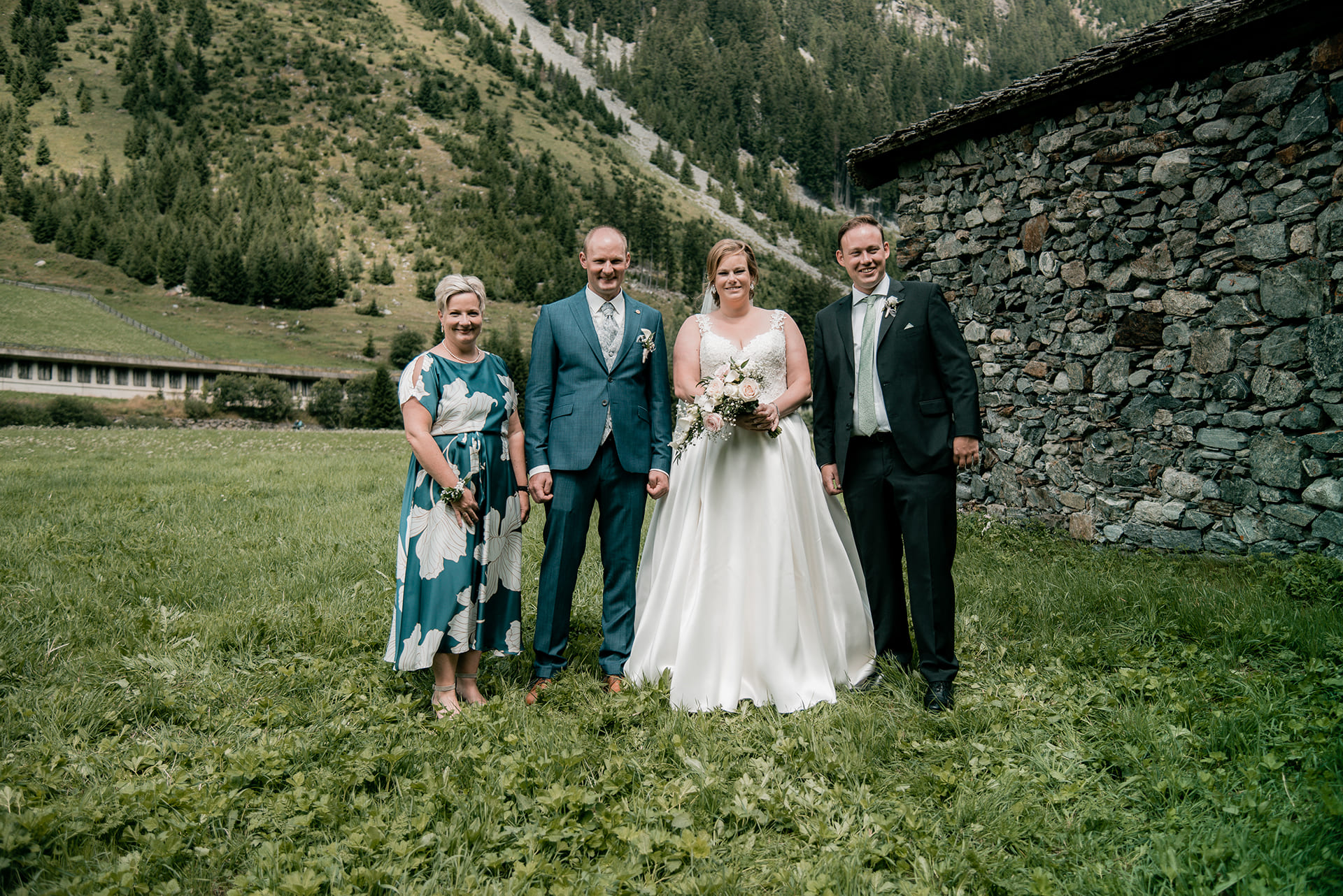 Hochzeit von Wolfgang und Aafke im Paznaun. Fotograf vediart